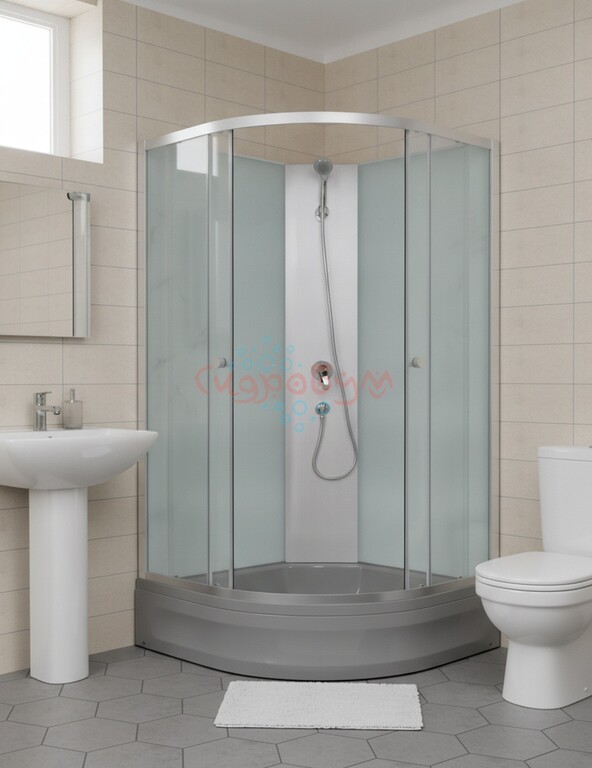 Душевая кабина River Nara Eco Б/К 90/24 G 90x90