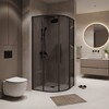 Душевое ограждение Niagara NG-2825-34BLACK 80x80