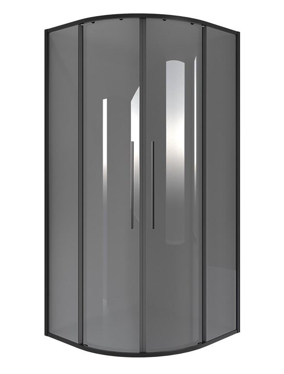 Душевое ограждение Niagara NG-2825-34BLACK 80x80