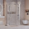Душевое ограждение Niagara NG-66-12A-A100-34 120x100