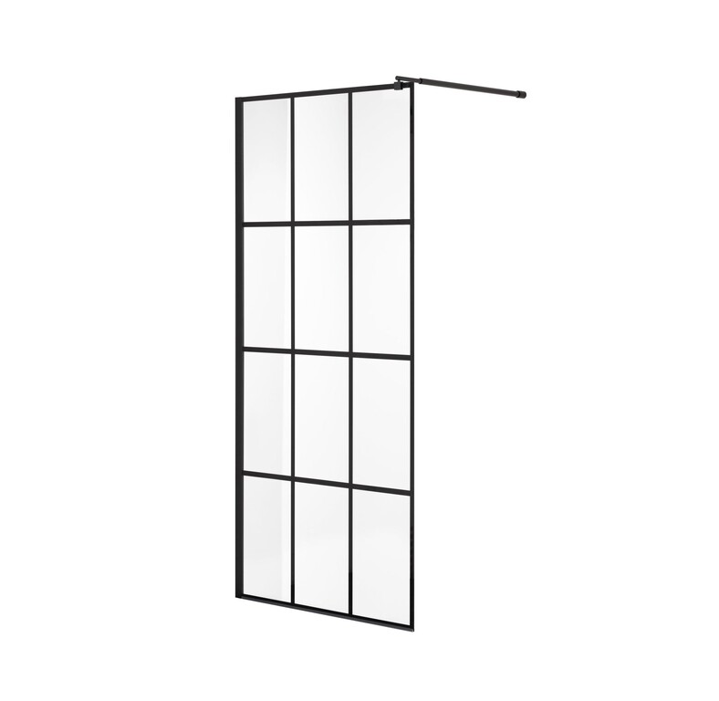 Душевая перегородка Niagara NG-685-12 BLACK 120x195