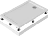 Душевой поддон Good Door Олимпик 130x80 белый ПН00058