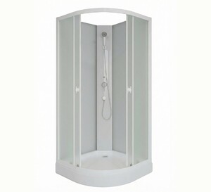 Душевая кабина Niagara P90/13/MT/BK 90x90