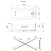 Акриловая ванна Triton Прага 180x80