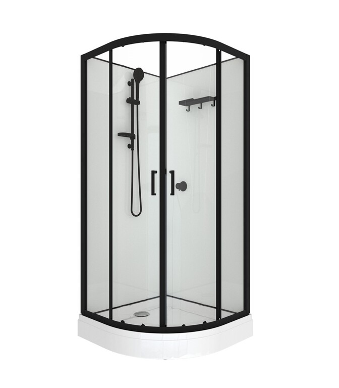 Душевая кабина Triton Прайм-Блэк А Б/К 90x90