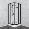 Душевая кабина Triton Прайм-Блэк А Б/К 90x90