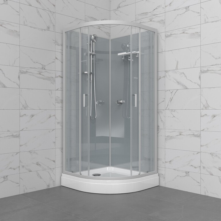 Душевая кабина Triton Прайм-Сатин А Б/К 90x90