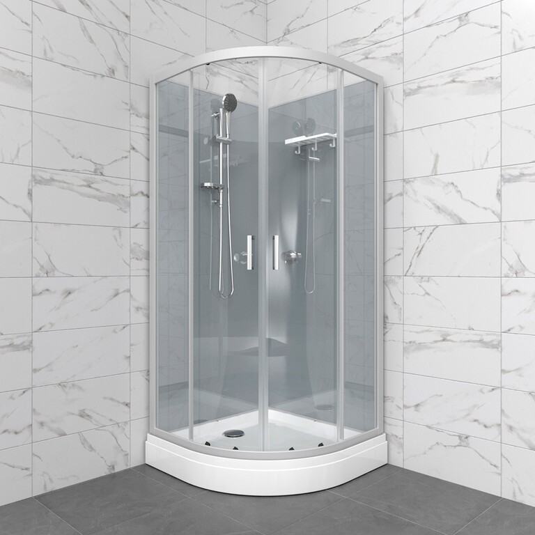 Душевая кабина Triton Прайм-Сатин А Б/К 90x90