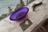 Прозрачная ванна Abber Kristall AT9702Amethyst 180x85