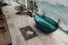Прозрачная ванна Abber Kristall AT9702Aquamarin 180x85