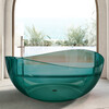 Прозрачная ванна Abber Kristall AT9705Aquamarin 150x150