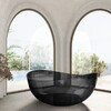Прозрачная ванна Abber Kristall AT9705Onyx 150x150