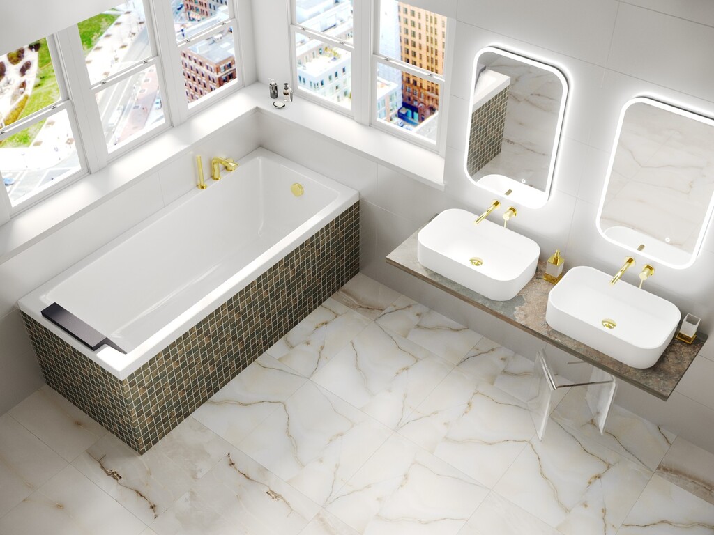 Акриловая ванна Whitecross Wave 150x70