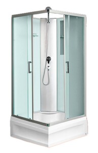 Душевая кабина River Quadro Б/К XL 90/41 MT 90x90