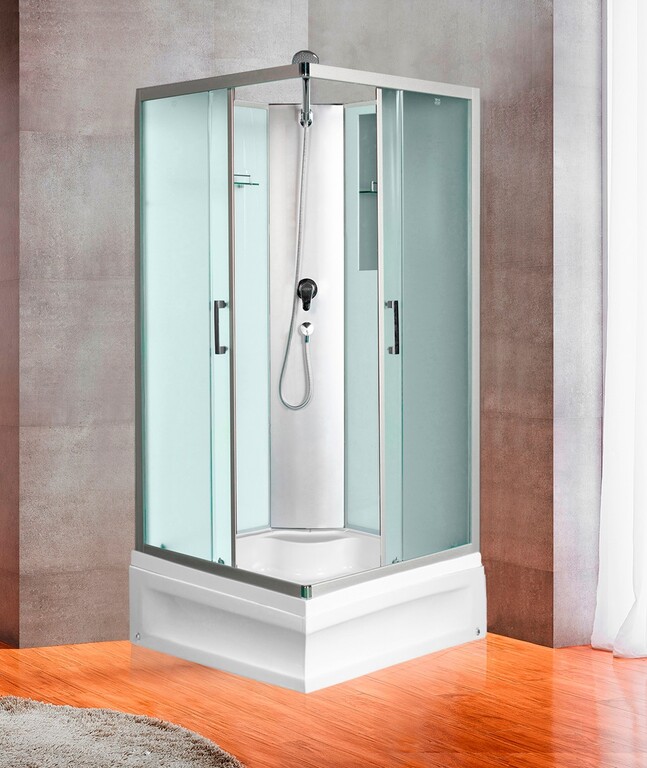 Душевая кабина River Quadro Б/К XL 90/41 MT 90x90