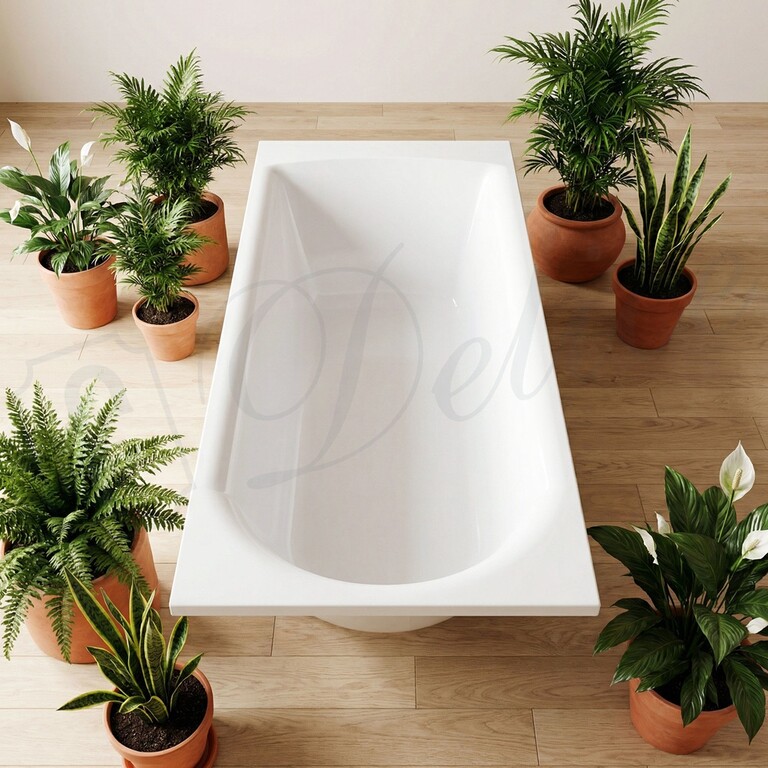 Ванна из искусственного камня Delice Astra 170x70 глянцевая DLR330055-G