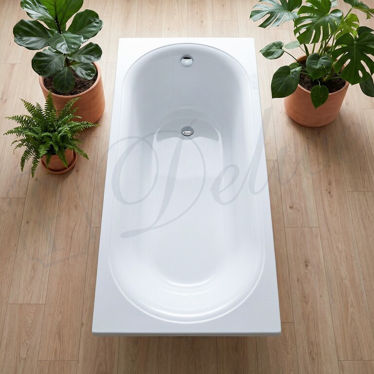 Ванна из искусственного камня Delice Dolce 170x75 глянцевая DLR330059-G