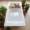 Ванна из искусственного камня Delice Respect 170x80 глянцевая DLR330046-G