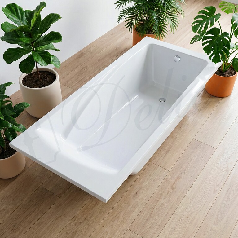 Ванна из искусственного камня Delice Respect 170x80 глянцевая DLR330046-G