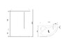 Душевая кабина Royal Bath RB150ALP-C-CH-L 150x100