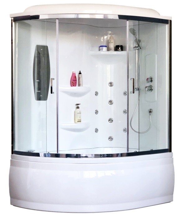 Душевая кабина Royal Bath RB150ALP-T-CH-R 150x100