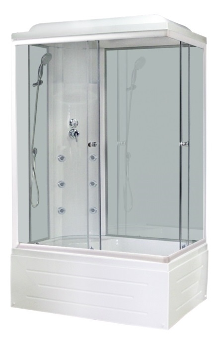 Душевая кабина Royal Bath RB8100BP3-WT-L 100x80