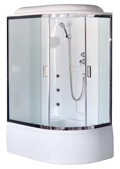 Душевая кабина Royal Bath RB8120BK2-M-CH-L 120x80