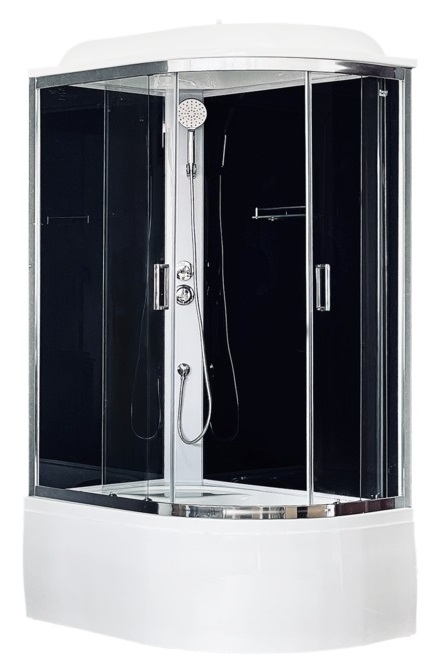 Душевая кабина Royal Bath RB8120BK5-BT-CH-L 120x80