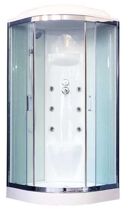 Душевая кабина Royal Bath RB90HK7-WT-CH 90x90