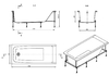 Акриловая ванна Roca Elba 170x75