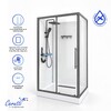 Душевая кабина CeruttiSpa Maiella 120GG NIVES 120x80