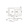 Мойка для кухни Omoikiri Sagami 79-2-IN нержавеющая сталь