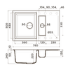 Мойка для кухни Omoikiri Sakaime 78-2-CH шампань