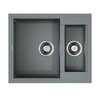 Мойка для кухни Omoikiri Sakaime 60-2-GR leningrad grey
