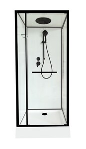 Душевая кабина Sapbox SB9091-90-02-WTR-BL 90x90