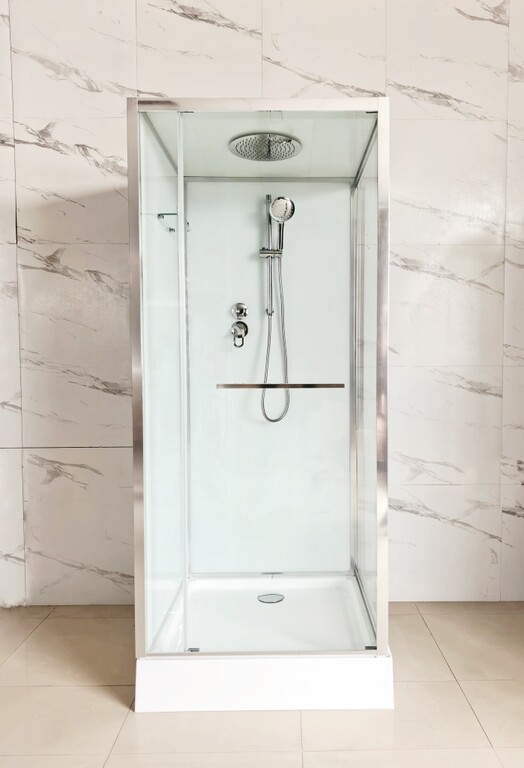 Душевая кабина Sapbox SB9091-90-02-WTR-CH 90x90
