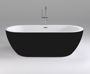 Акриловая ванна Black&White SB105 Black 170x80