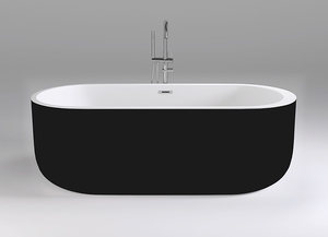 Акриловая ванна Black&White SB109 Black 170x80