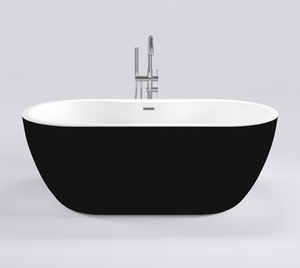 Акриловая ванна Black&White SB111 Black 180x75