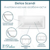 Ванна из искусственного камня Delice Scandi 170x75 глянцевая DLR330026-G