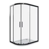 Душевое ограждение Good Door Cofe R-120-C-B 120x80