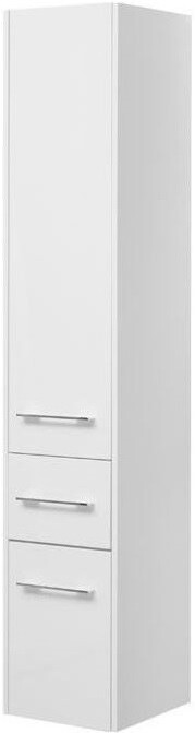Пенал Aquanet Августа 35 L белый (ручки хром)