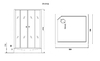 Душевая кабина Grossman GR-271Q L 90x90