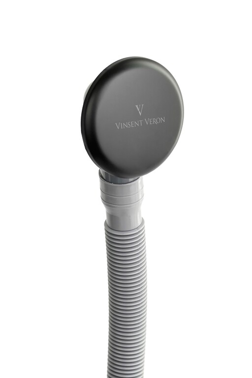 Слив-перелив Vinsent Veron VB150.758 Click Clack черный матовый