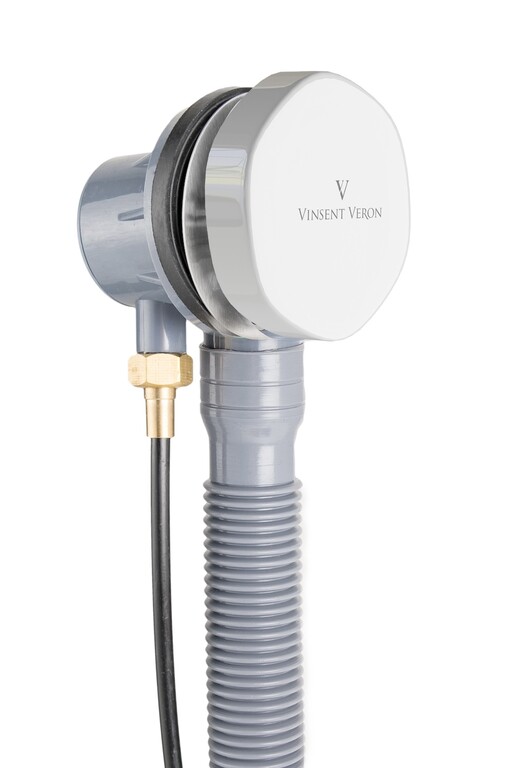 Слив-перелив Vinsent Veron VW150.520 белый глянцевый