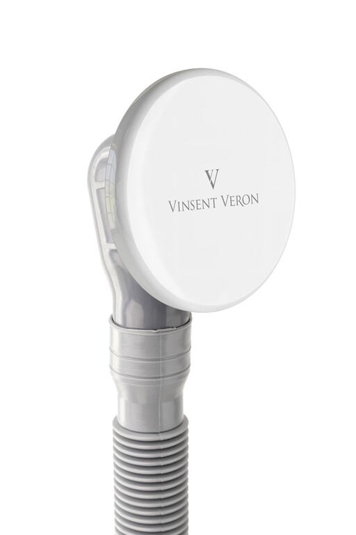 Слив-перелив Vinsent Veron VW150.758 Click Clack белый глянцевый