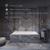 Чугунная ванна Vinsent Veron Soissons 170x70x42 с бронзовыми ручками и а/п