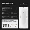 Чугунная ванна Vinsent Veron Soissons 170x70x42 с бронзовыми ручками и а/п