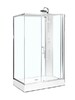 Душевая кабина BandHours Sphera L 100x70