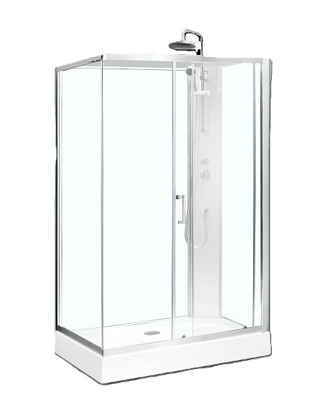 Душевая кабина BandHours Omega 3 L 120x80